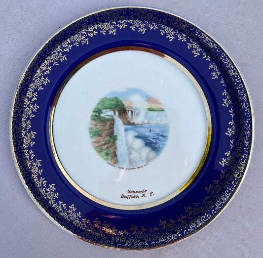 Collectible Prospect Point Souvenir Plate, Excellent Condition, Warranted 22 k G