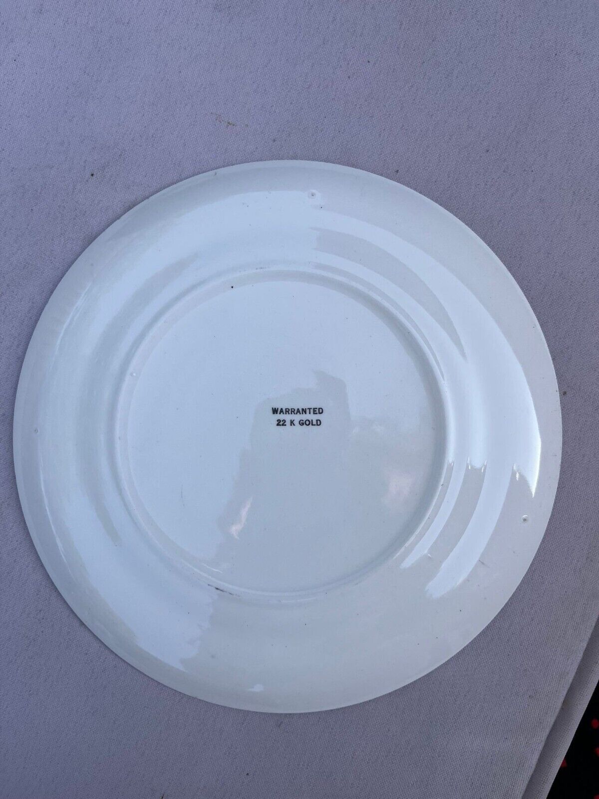 Collectible Prospect Point Souvenir Plate, Excellent Condition, Warranted 22 k G